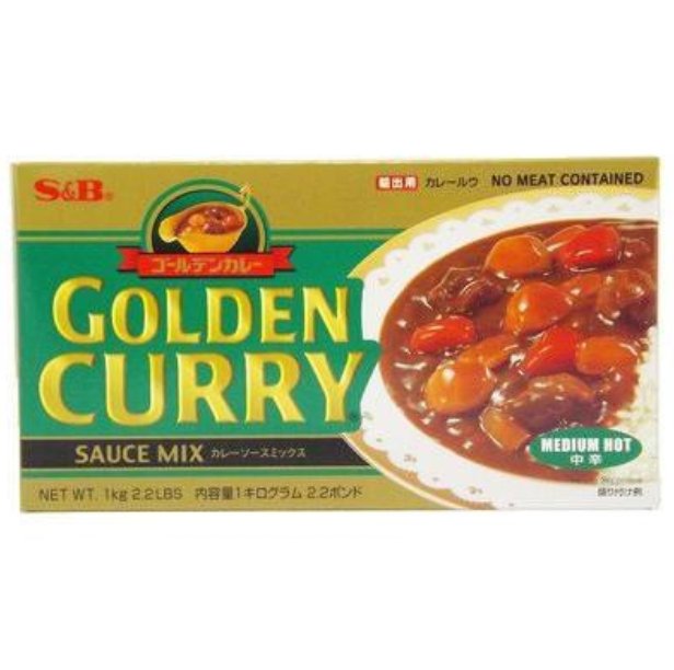 中辣味咖喱块 1kg/盒
