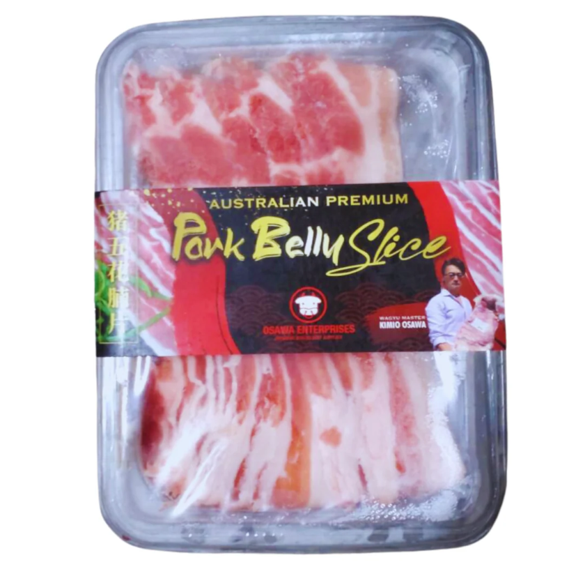 澳洲特级五花肉片 250g/盒(冻)