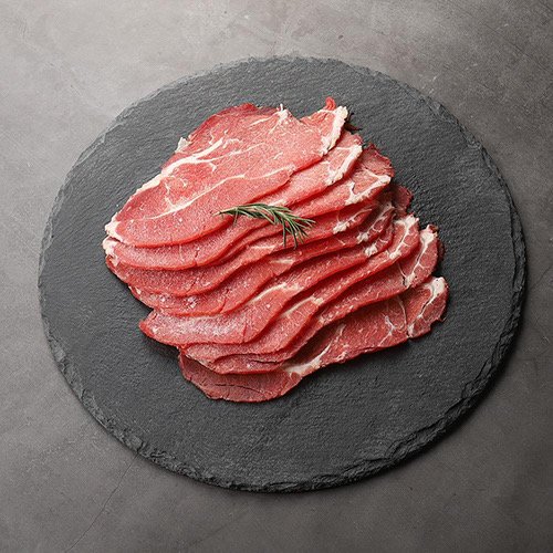 顶级冷冻牛肩肉2mm片(冻) 6kg /盒