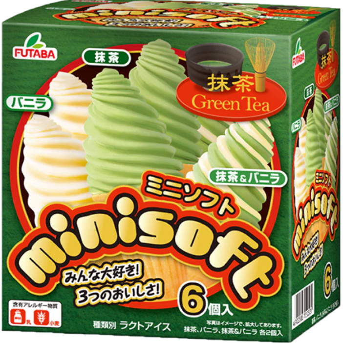 FUTABA甜筒套装(2味)(冻) 6支/450ml