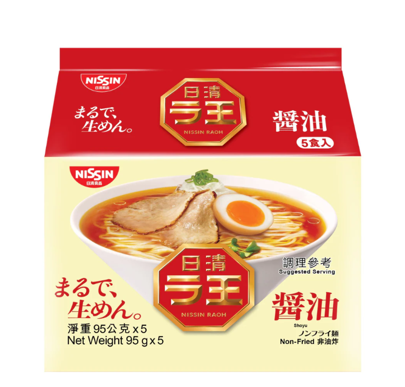 日清方便面5连包(2味) 95g x 5袋/包